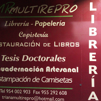 Papelería -COPISTERIA MULTIREPRO,Encuadernación artesanal