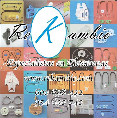 Rekambio – Elevalunas – Maquinillas