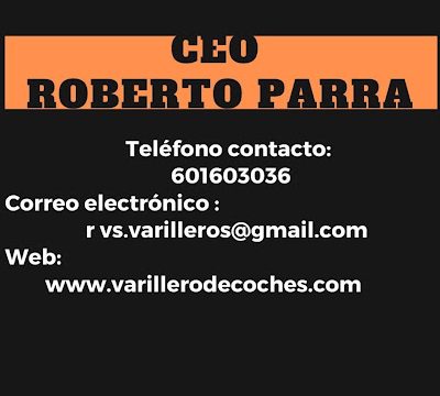 Varilleros de coches RVS