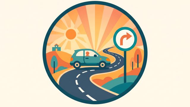 Autoescuela – ilustracion categoria