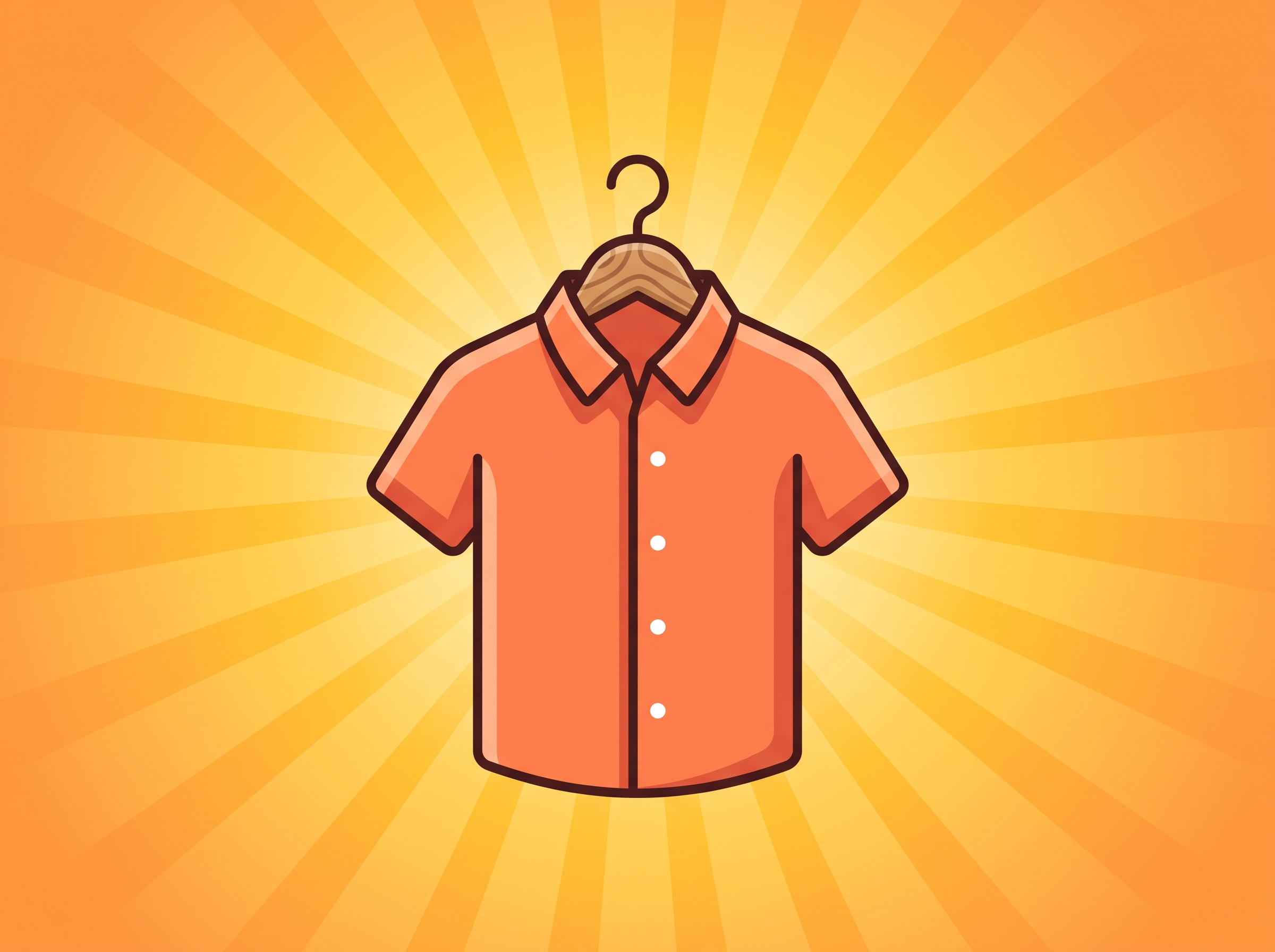 Ilustración de tienda de ropa