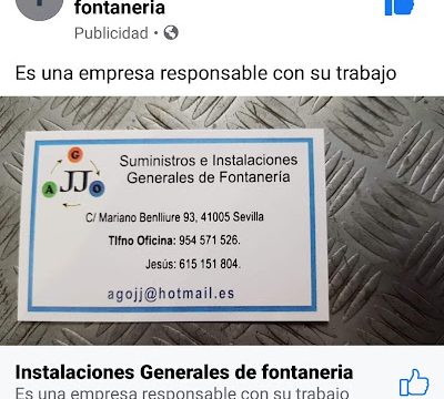 Fontaneria ago