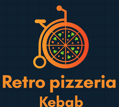 Retro pizzeria kebab